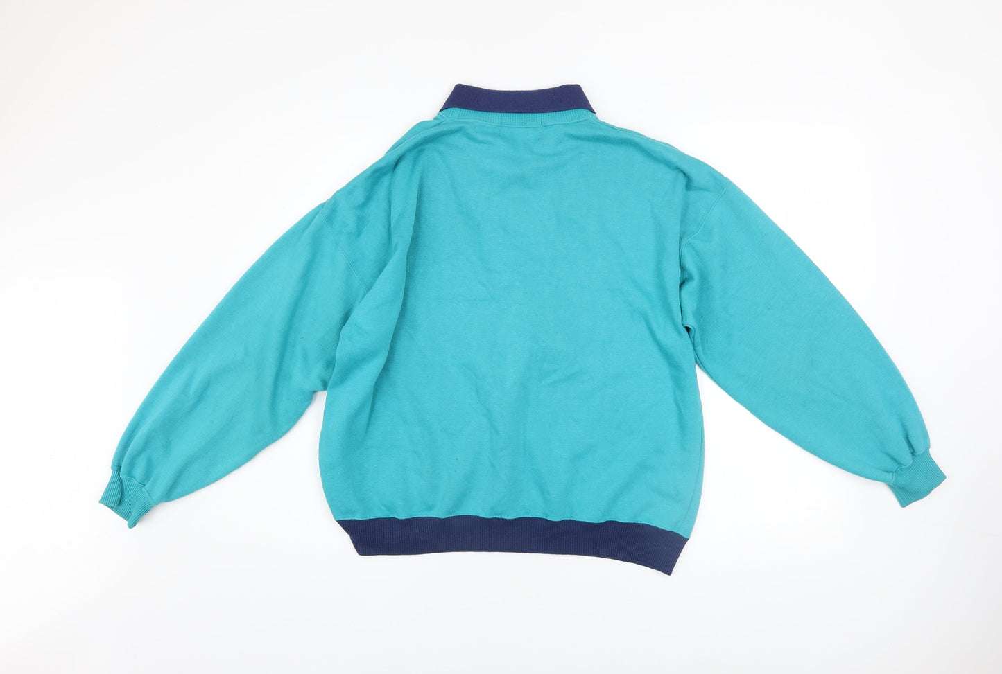 Womens UK Size M Superstar Trekker Blue Pullover Sweatshirt