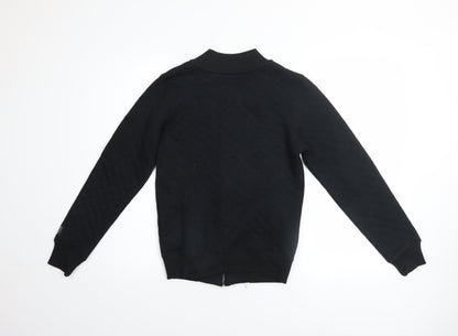 Boys UK Size 12-13 Years RESPECT Black Bomber Jacket