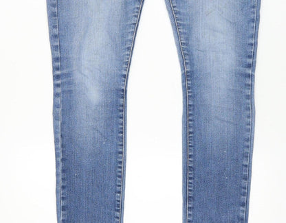 ONLY Mens Blue Slim Fit Stretch Denim Jeans Size 32W 32L