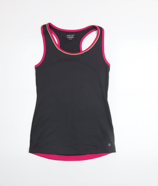 Womens UK Size 8 Dunnes Stores Black Gym & Training Running & Jogging Yoga Tank