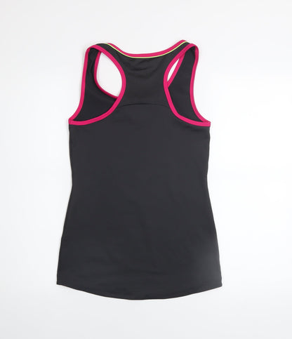 Womens UK Size 8 Dunnes Stores Black Gym & Training Running & Jogging Yoga Tank