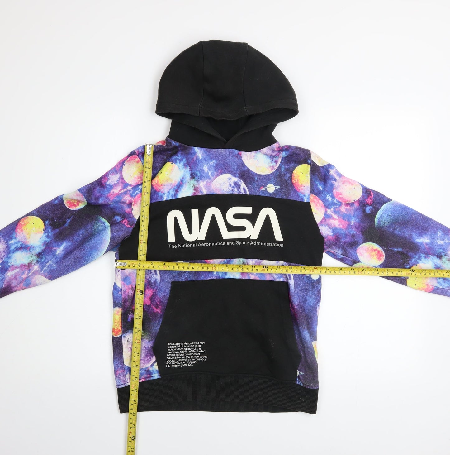Boys UK Size 12 Years NEXT Multicoloured Pullover Hoodie