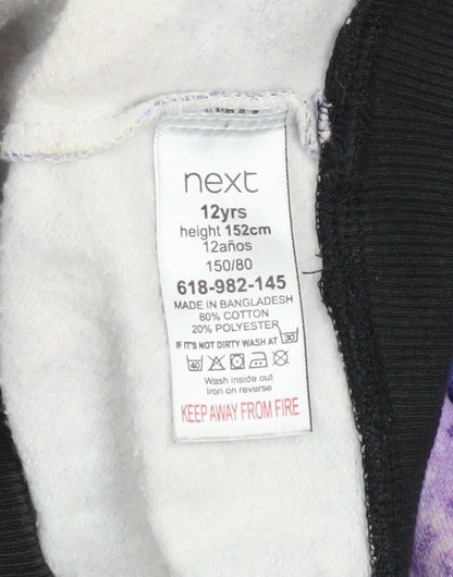 Boys UK Size 12 Years NEXT Multicoloured Pullover Hoodie