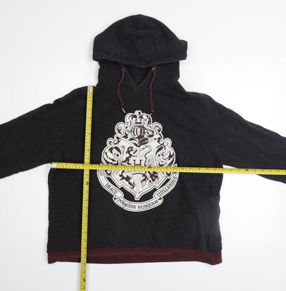 Womens UK Size 18 Harry Potter Black Pullover Hoodie