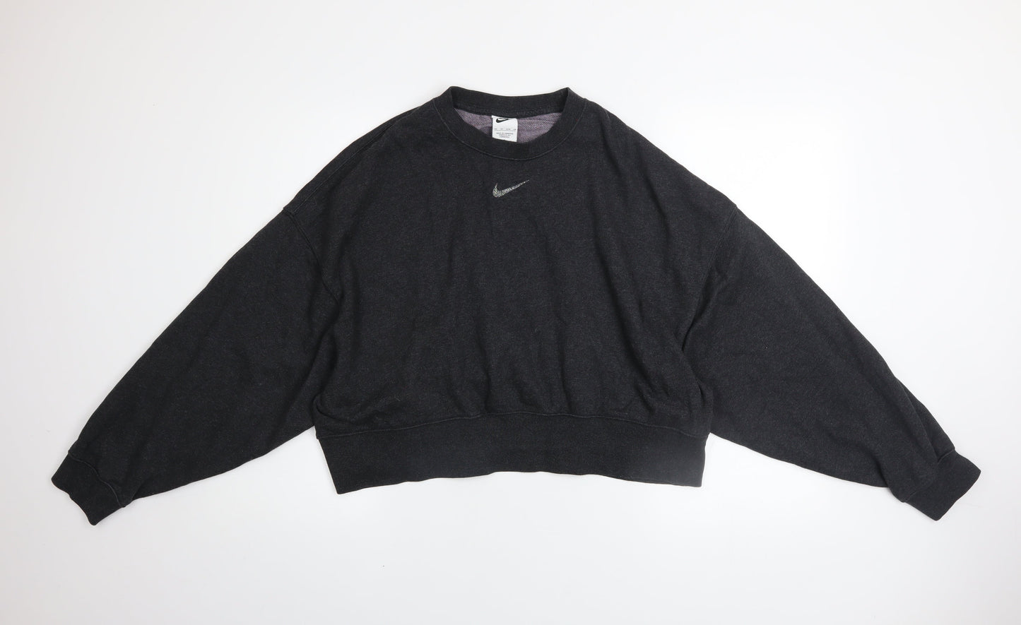 Womens UK Size XS Nike Black Pullover Sweatshirt