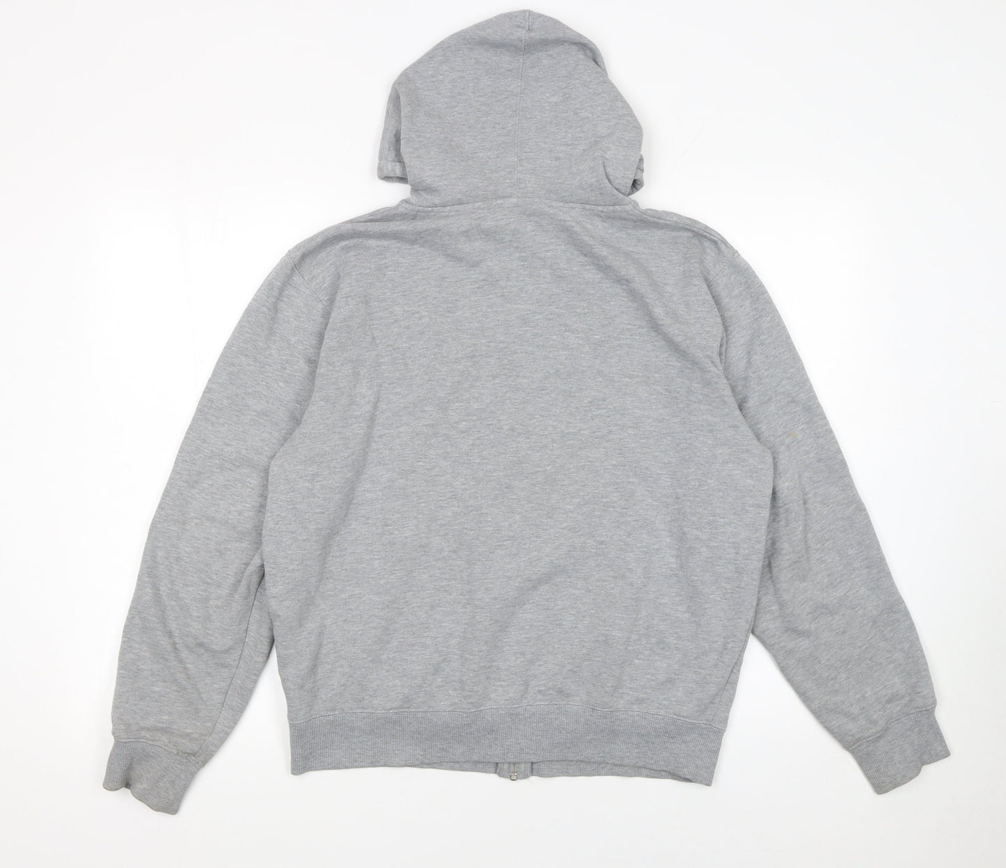 Womens UK Size S FILA Grey Full Zip Hoodie