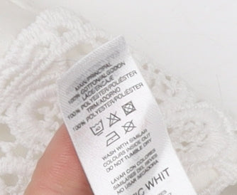 Womens UK Size 18 Savida White Tunic Blouse