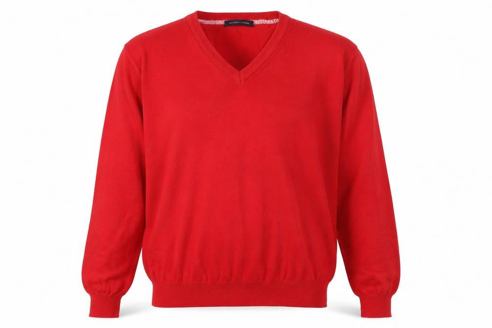 Mens UK Size M Filippo Riberti Red Pullover Jumper