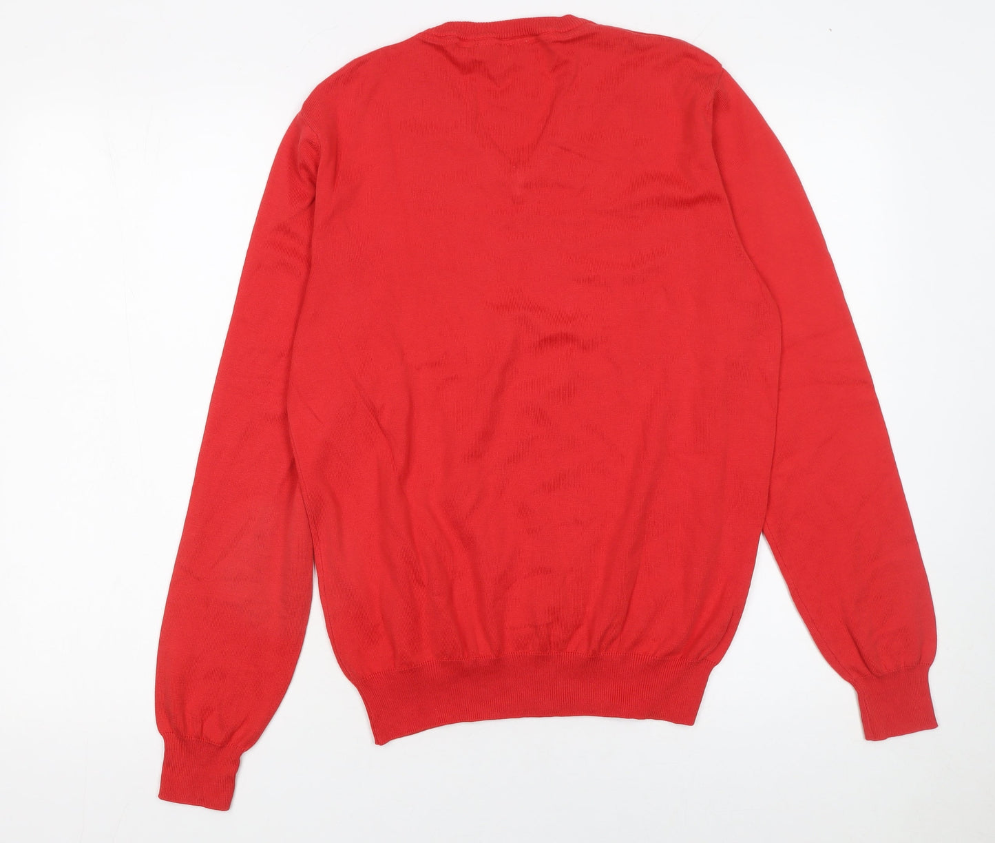 Mens UK Size M Filippo Riberti Red Pullover Jumper