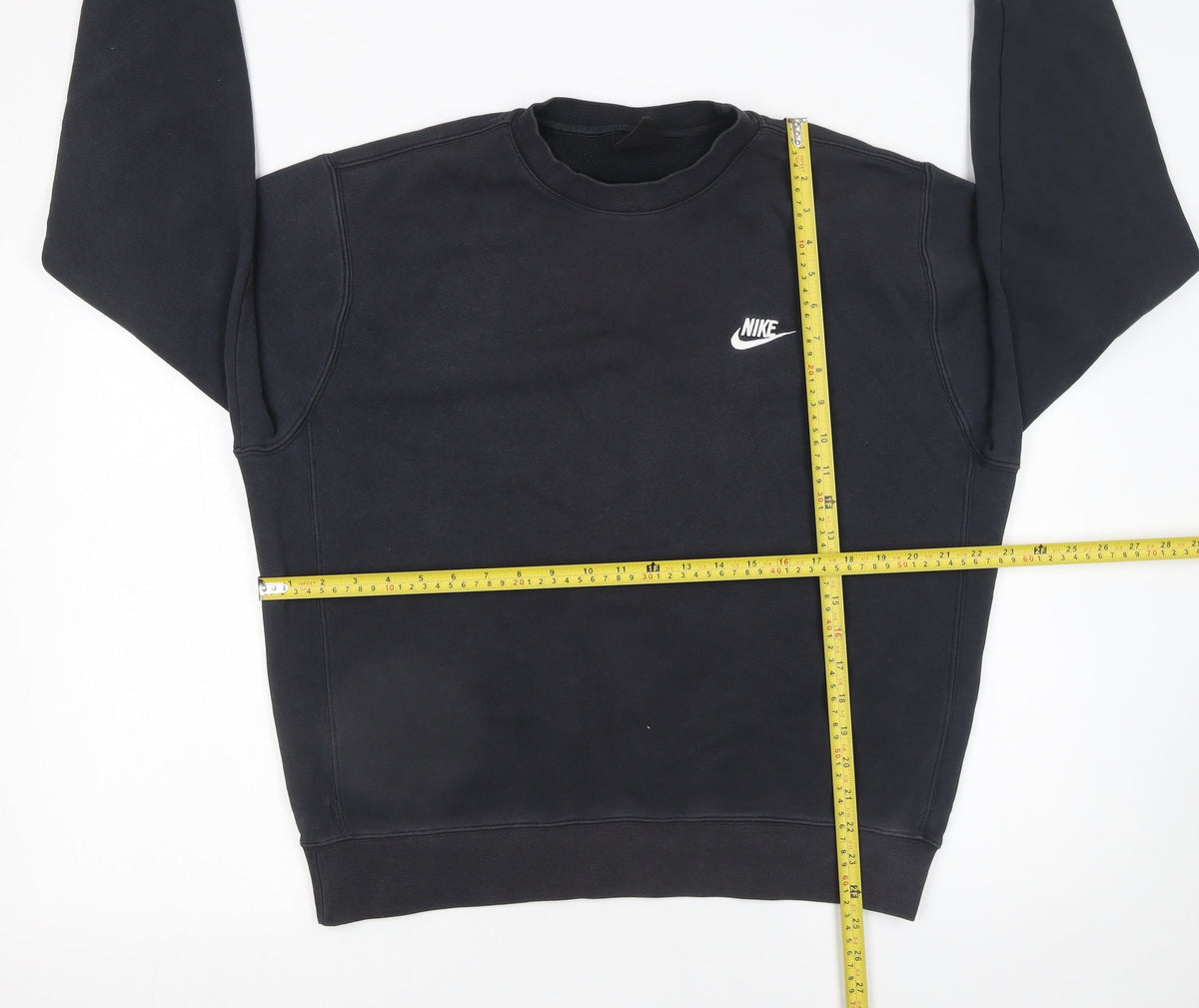 Mens UK Size M Nike Black Pullover Sweatshirt