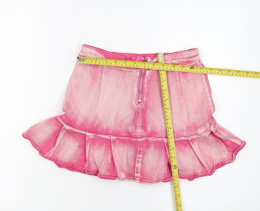 Womens UK Size 8 SheIn Mini Denim Skirt