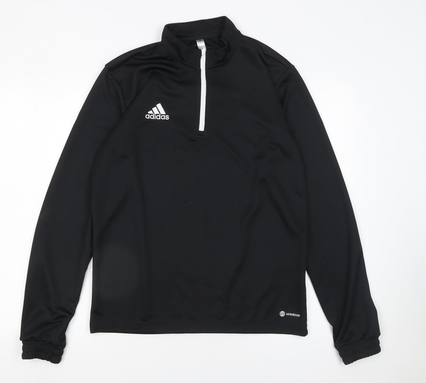 Mens UK Size M adidas Black Pullover Sweatshirt