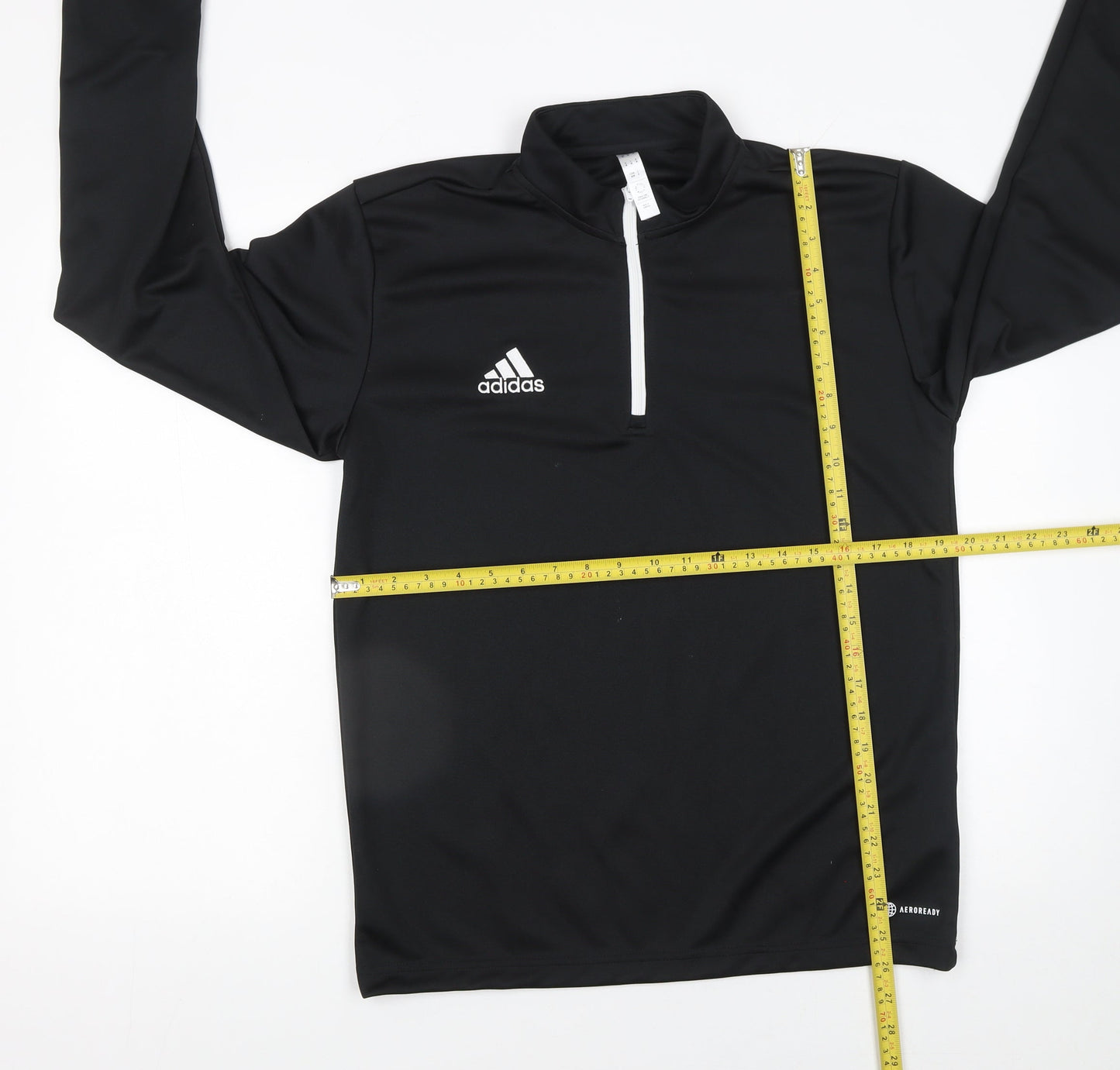 Mens UK Size M adidas Black Pullover Sweatshirt