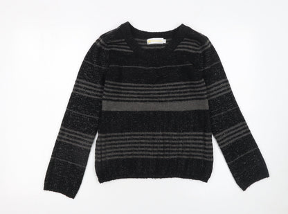 Womens UK Size M Yufascreation Black Pullover Jumper