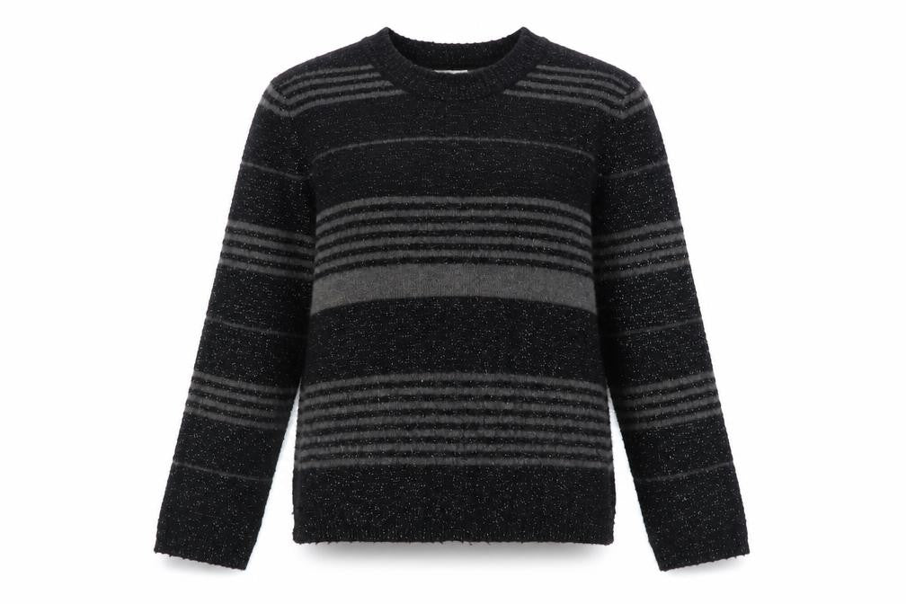 Womens UK Size M Yufascreation Black Pullover Jumper