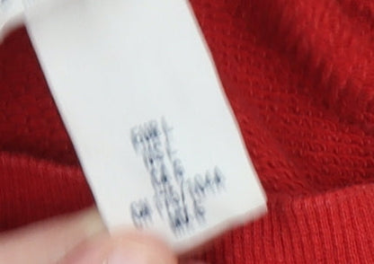 Womens UK Size L H&M Red Pullover Sweatshirt