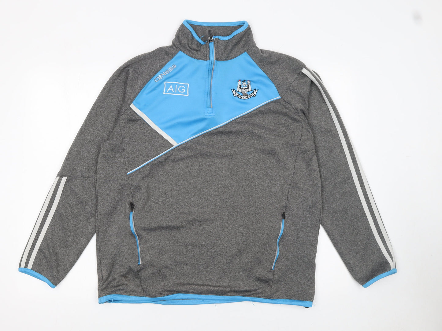 Mens UK Size L O'Neills Grey Pullover Sweatshirt