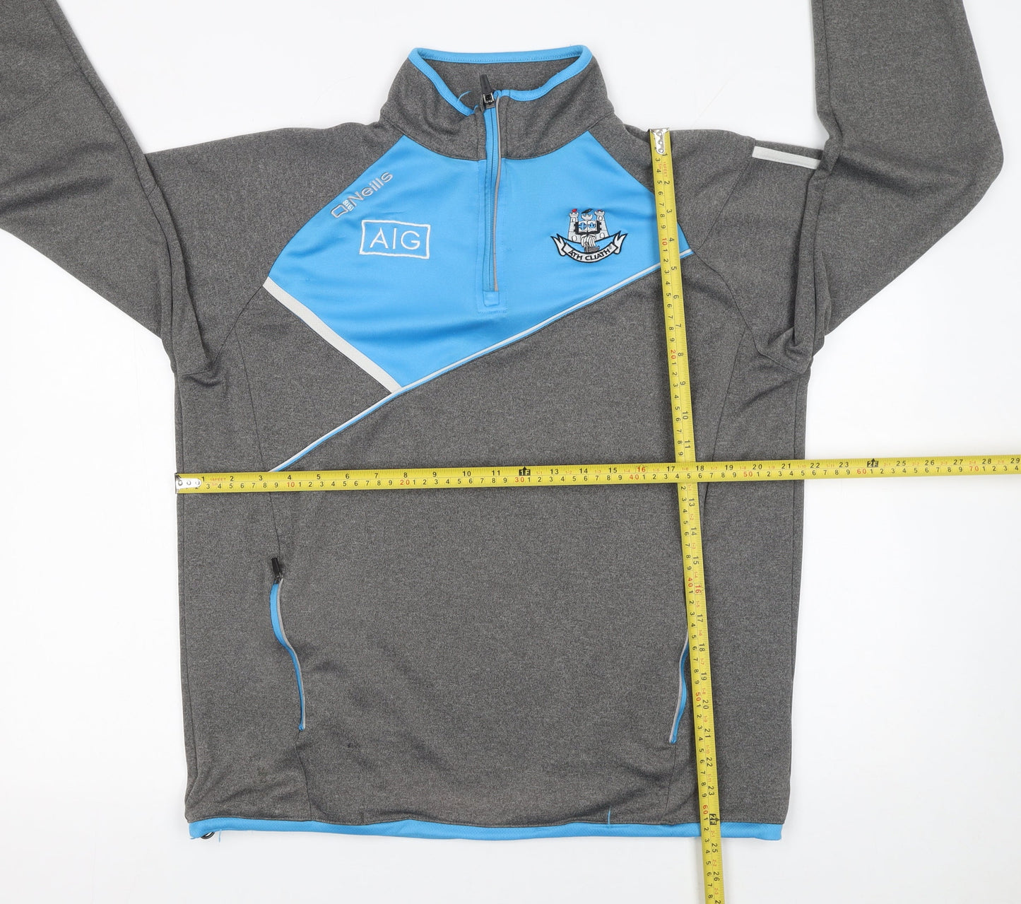 Mens UK Size L O'Neills Grey Pullover Sweatshirt