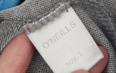 Mens UK Size L O'Neills Grey Pullover Sweatshirt