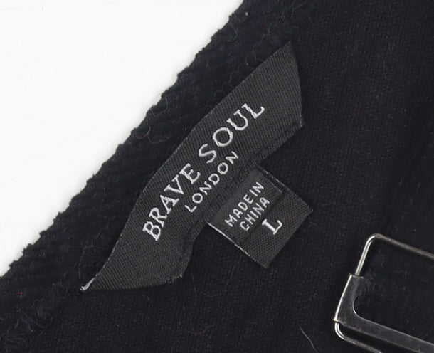 Womens UK Size L Brave Soul Pinafore/Dungaree Dress