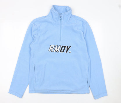 Womens UK Size S RMDY Blue Pullover Sweatshirt