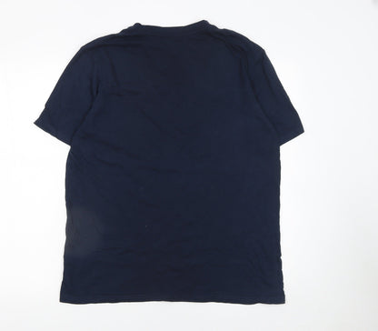 Mens UK Size M Atlas For Men Blue  T-Shirt