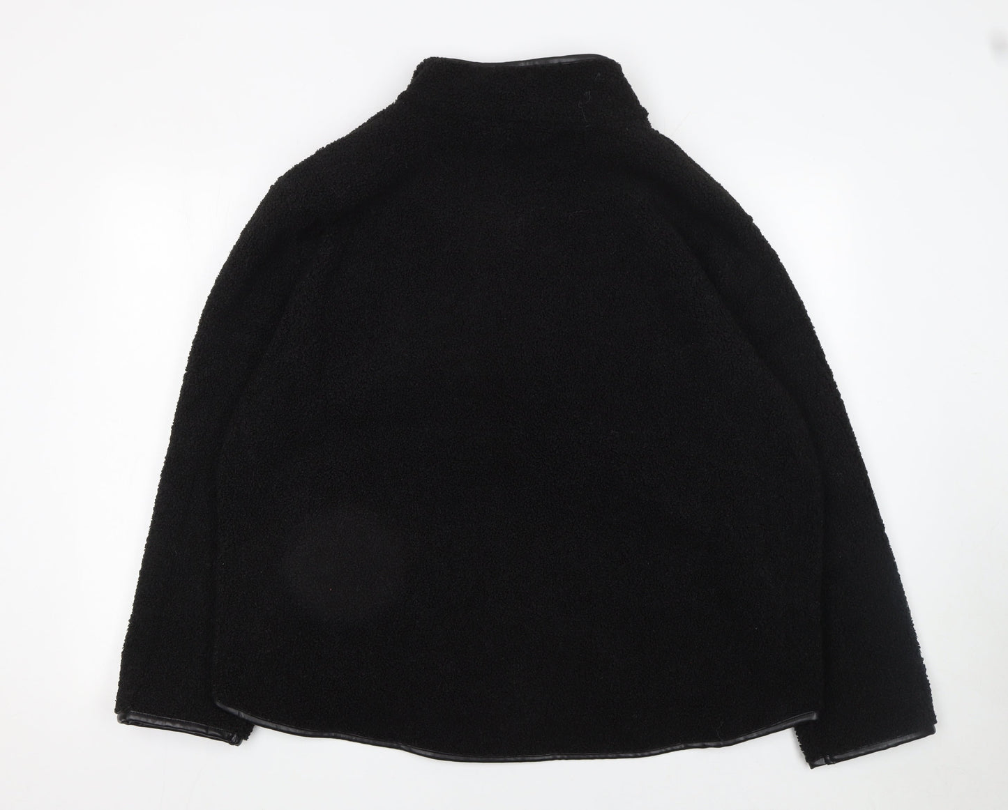 Womens UK Size L Peacocks Black Basic Jacket