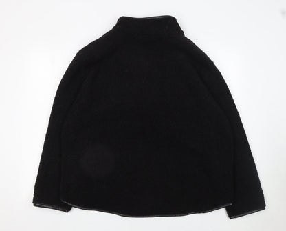 Womens UK Size L Peacocks Black Basic Jacket