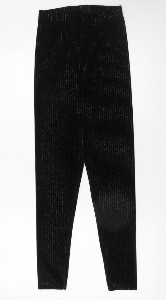 Girls UK Size 26 in St. Bernard for Dunnes Stores Slim Fit Jegging Black Trouser