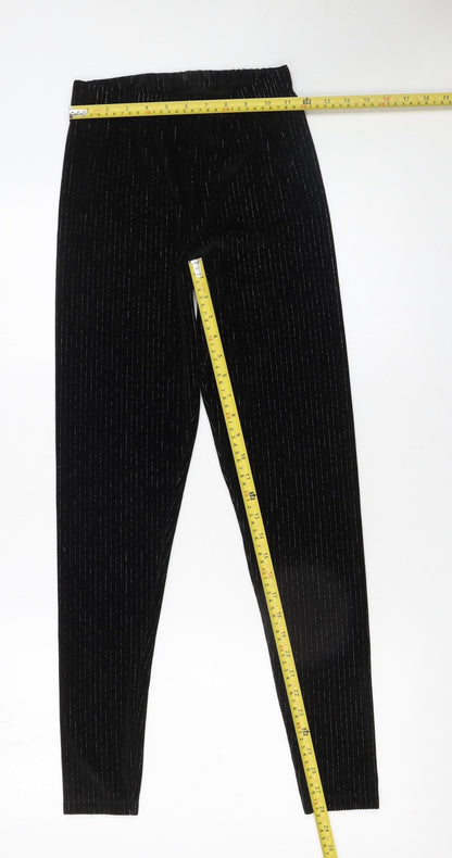 Girls UK Size 26 in St. Bernard for Dunnes Stores Slim Fit Jegging Black Trouser