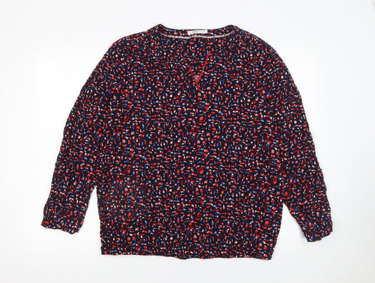 Womens UK Size L Cecil Multicoloured Tunic Blouse