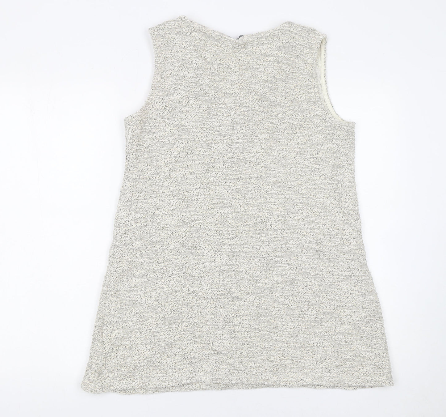 Womens UK Size S Sfera Ivory Tunic Blouse