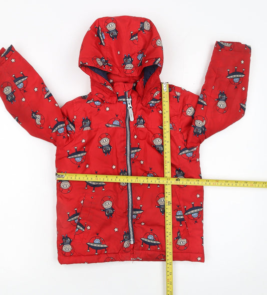 Boys UK Size 4 Years name it Red Puffer Jacket