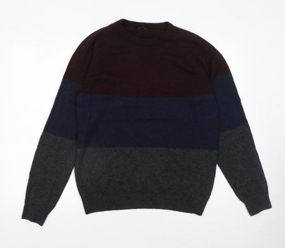 Mens UK Size L NEXT Multicoloured Pullover Jumper