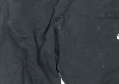 Mens UK Size L Nike Regular Fit Jogger Black Trousers