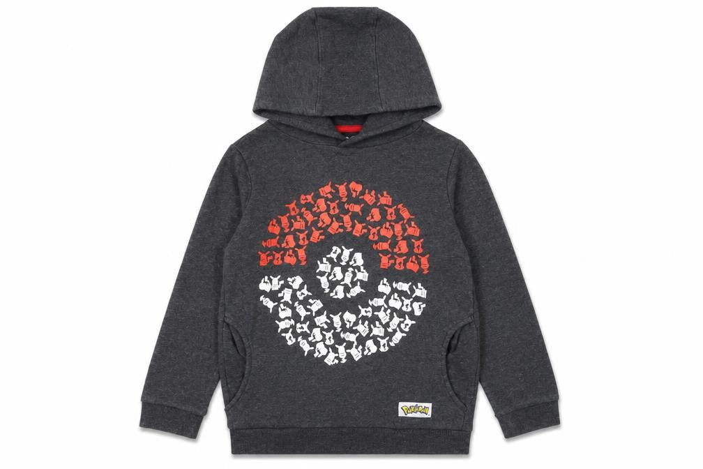 Boys UK Size 5-6 Years Character.com Grey Pullover Hoodie