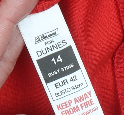 Womens UK Size 14 Dunnes Sheath Dress