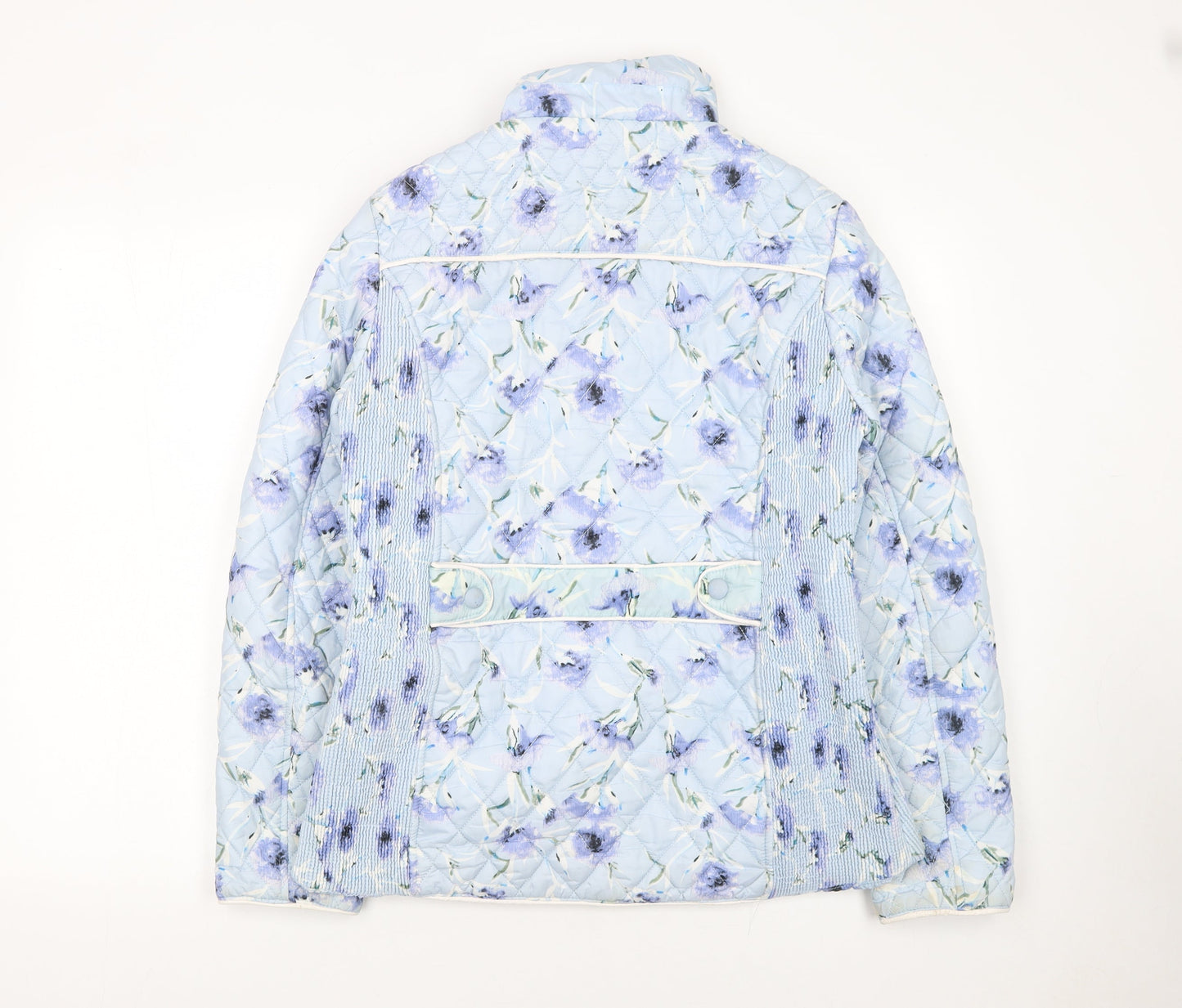 Womens UK Size 14 Gerard Blue Quilted Coat