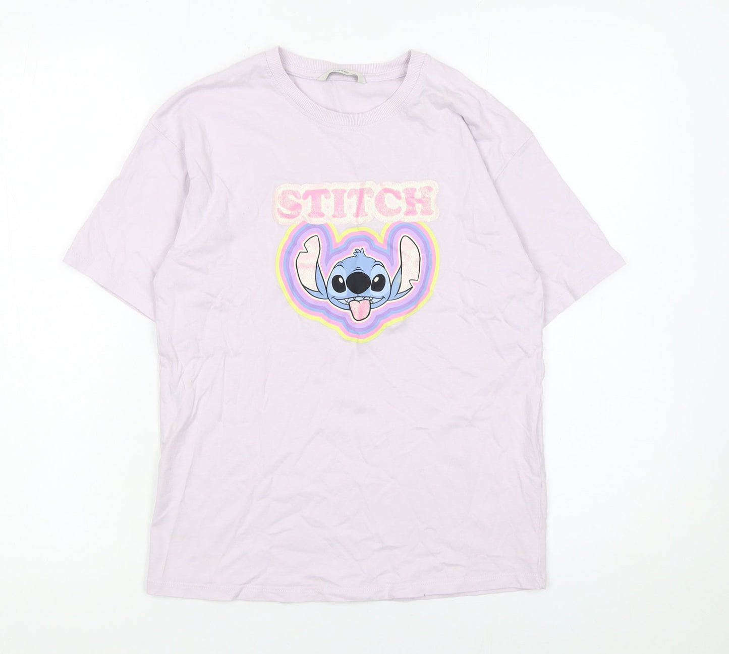 Girls UK Size 13-14 Years George Pink Basic T-Shirt