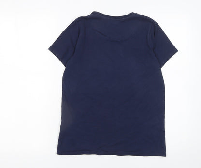 Boys UK Size 12-13 Years Character.com Blue Basic T-Shirt