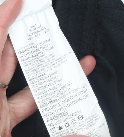 Nike Jordan Black Jogger Trousers Unisex Baby 24 Months Sportswear