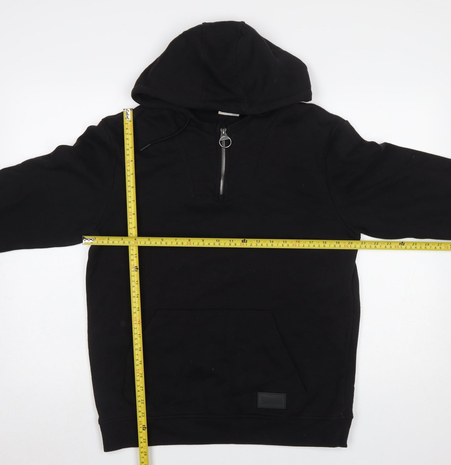Womens UK Size 12 Lonsdale Black Pullover Hoodie