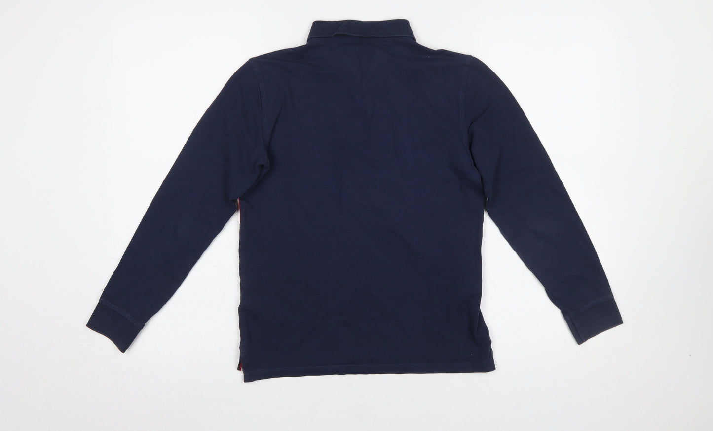 Boys UK Size 13-14 Years Tommy Hilfiger Blue Basic Pullover Polo