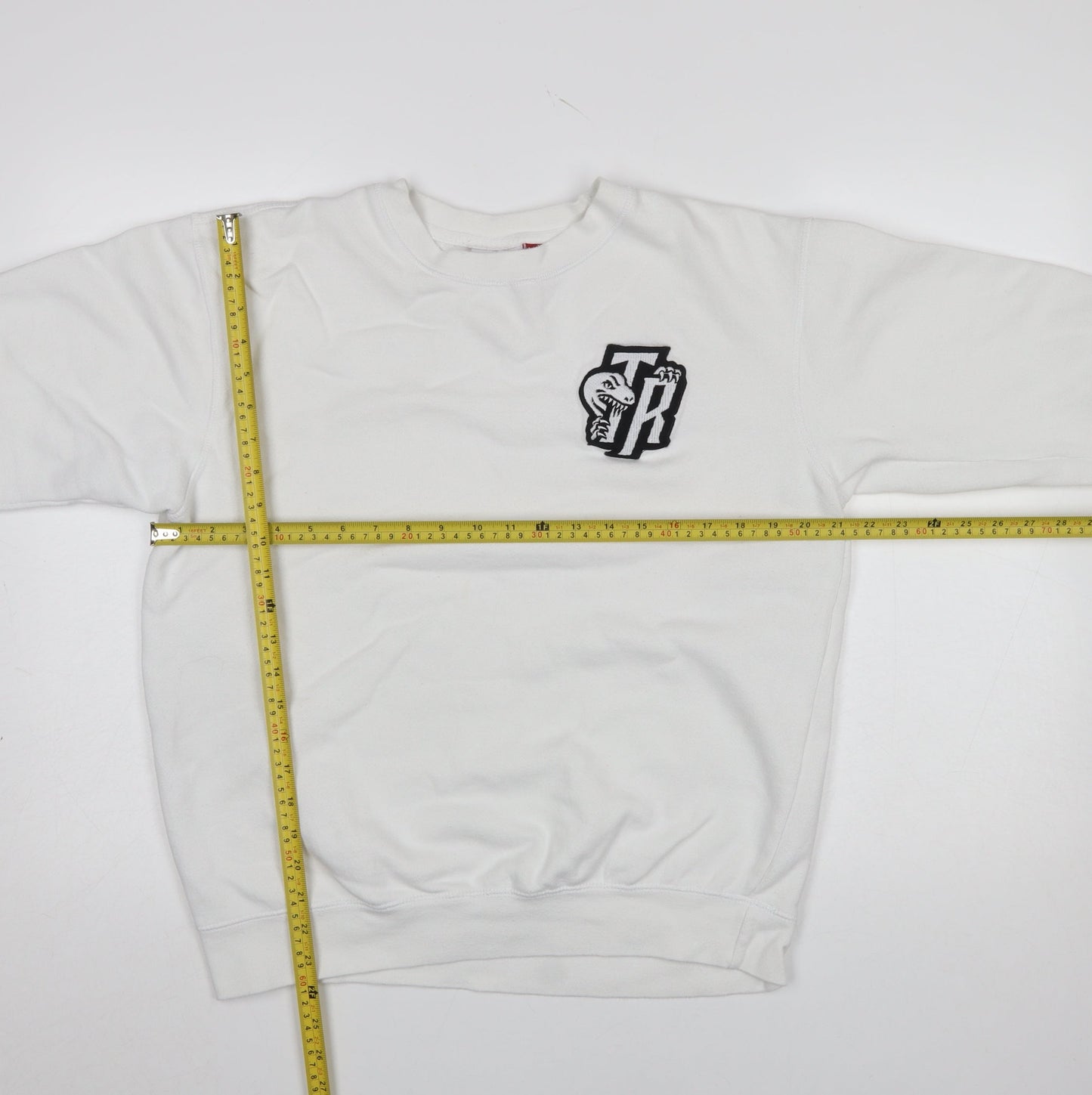 Mens UK Size L Mitchell & Ness White Pullover Sweatshirt
