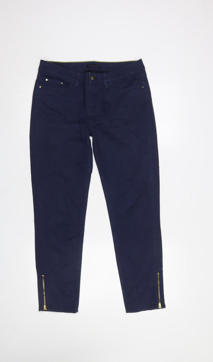 Womens UK Size 6 Tommy Hilfiger Slim Fit Ankle Blue Jeans