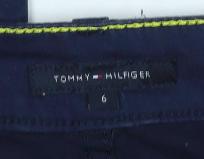 Womens UK Size 6 Tommy Hilfiger Slim Fit Ankle Blue Jeans