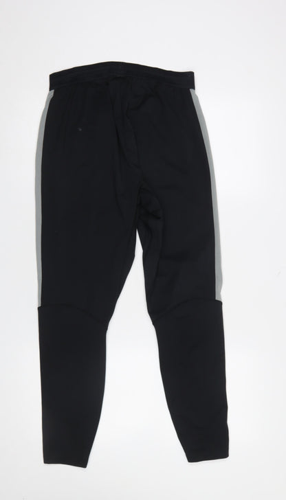 Womens UK Size S MP Slim Fit Jogger Black Trousers