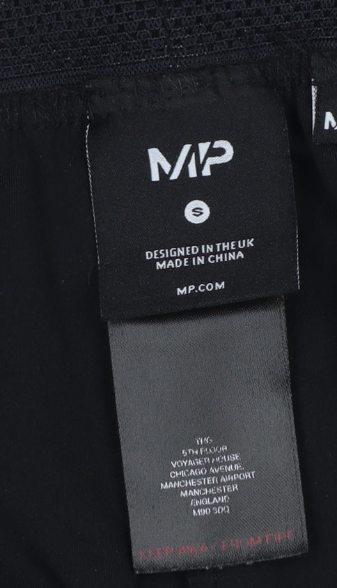 Womens UK Size S MP Slim Fit Jogger Black Trousers