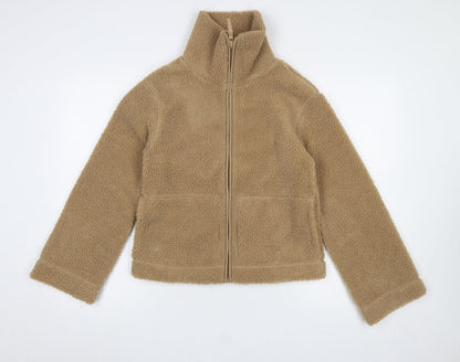Womens UK Size XS H&M Beige Basic Jacket