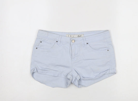 Womens UK Size 8 Denim Co. Slim Fit Hot Pants Shorts